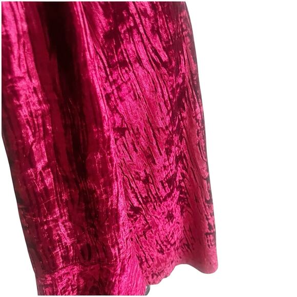 Alfred Dunner Crushed Velvet Long Sleeve Tunic Beaded Neckline Size XL Holiday - Picture 5 of 10